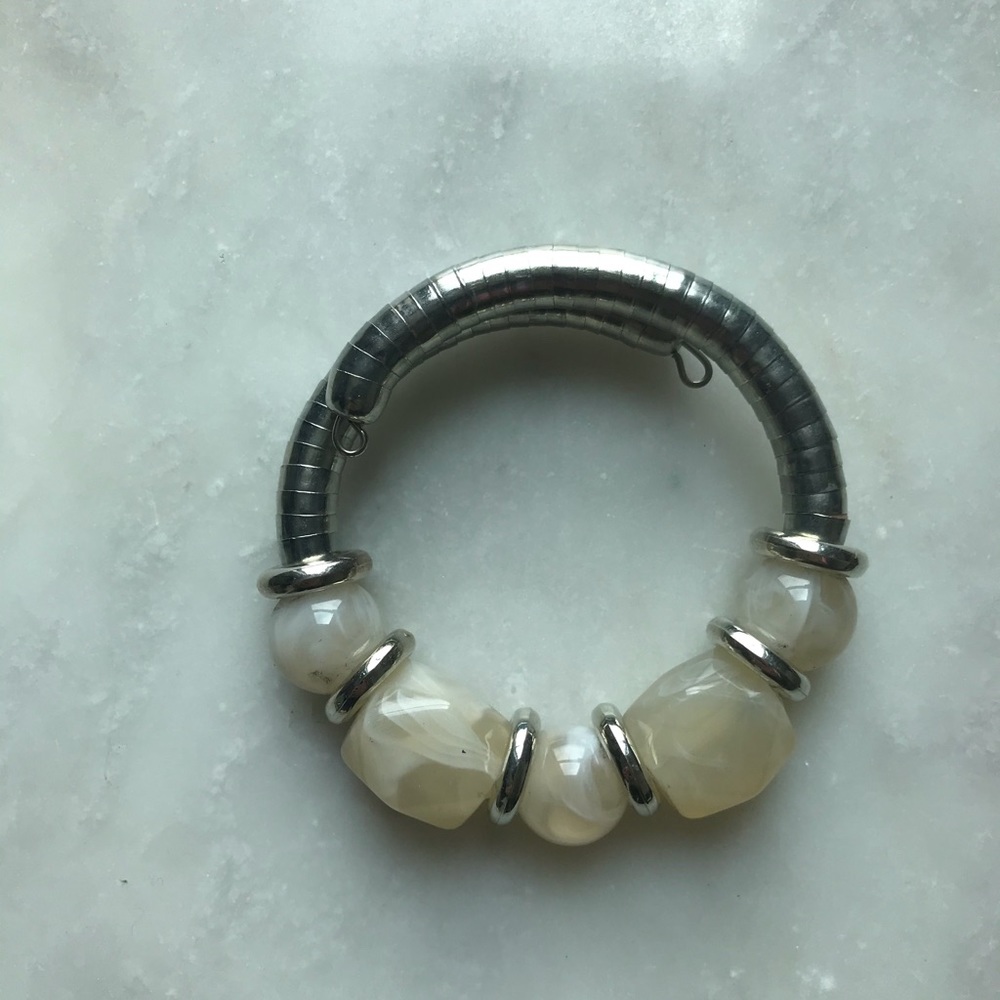 Vintage Gem Silver Bracelet - Picture 2 of 4
